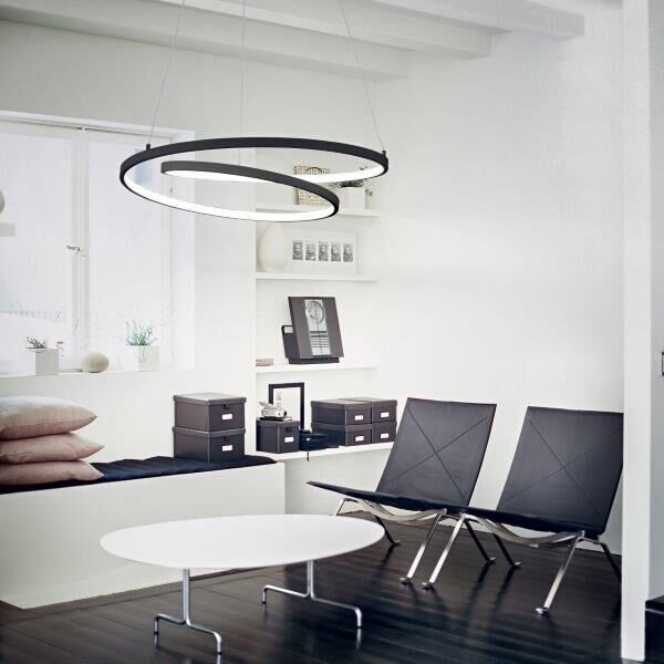 Ideal Lux 269450 OZ závěsné svítidlo LED D800mm 59W/6000lm 3000K černá