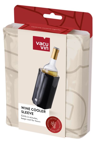 Vacu Vin Chladicí obal na víno Vacu Vin, vzor, pískový