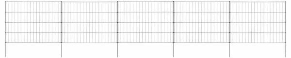 Zahradní plot 115 x 79 cm zelený 146105
