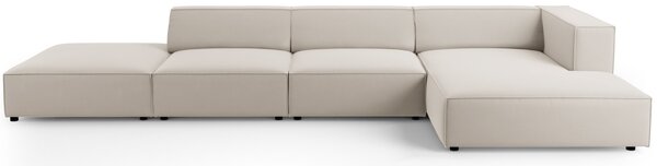 -25 % Dny MOMENTI– Cosmopolitan Design Sametová rohová pohovka Arendal 341 cm, pravá