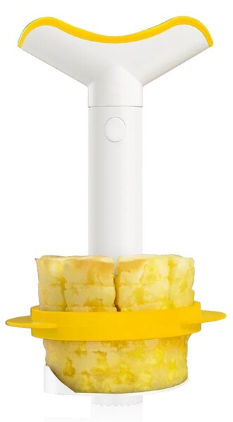 Vacu Vin Kráječ na ananas - žlutá/bílá