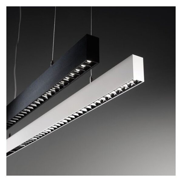 Ideal Lux 271200 OFFICE závěsné svítidlo LED 30W/3100lm 4000K černá