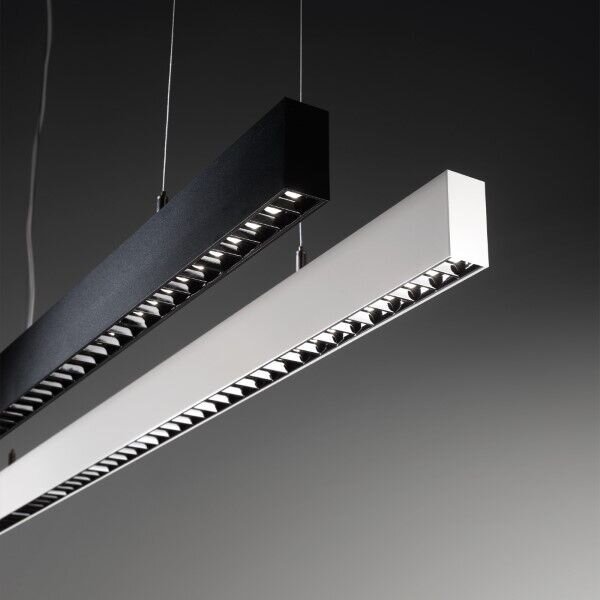 Ideal Lux 271200 OFFICE závěsné svítidlo LED 30W/3100lm 4000K černá
