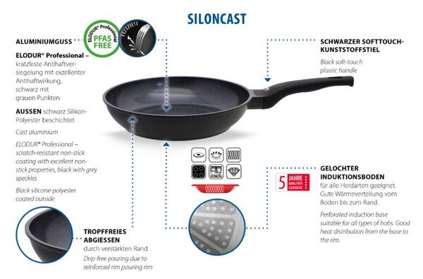 Siloncast Pánev Ø 28 cm ELO 10528