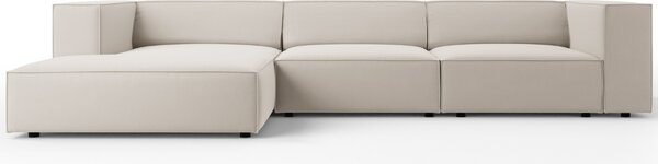 -25 % Dny MOMENTI– Cosmopolitan Design Sametová rohová pohovka Arendal 284 cm, levá