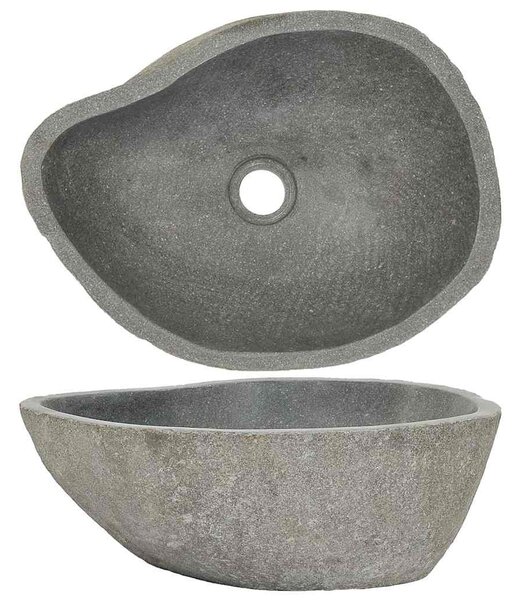 Umyvadlo říční kámen oválné (37–46) x (29–36) cm 146213