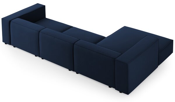 -25 % Dny MOMENTI– Cosmopolitan Design Sametová rohová pohovka Arendal 284 cm, levá