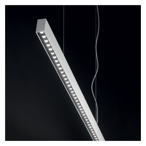 Ideal Lux 271217 OFFICE závěsné svítidlo LED 30W/3100lm 4000K bílá