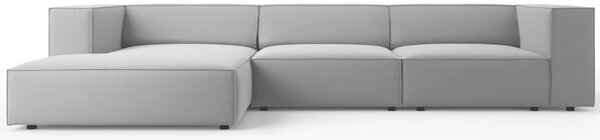 -25 % Dny MOMENTI– Cosmopolitan Design Sametová rohová pohovka Arendal 284 cm, levá