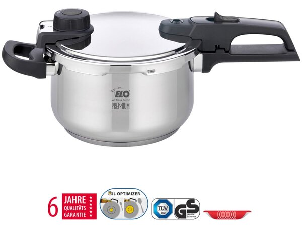 Mistral Tlakový hrnec 4,5 l ELO PREMIUM 88622
