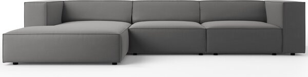 -25 % Dny MOMENTI– Cosmopolitan Design Sametová rohová pohovka Arendal 284 cm, levá