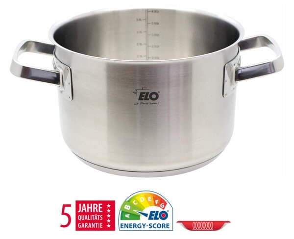 Profi Cuisine Hrnec Ø 16 cm, 1,9 l, nerezový ELO 24216