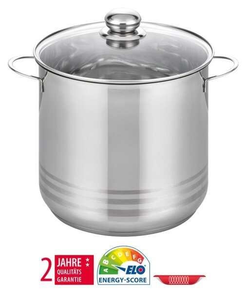 Brillant Hrnec Ø 24 cm, 9 l, nerezový ELO BASIC 22624