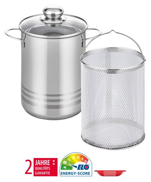 Brillant Hrnec na chřest Ø 16 cm, 4 l, nerezový ELO BASIC 22616