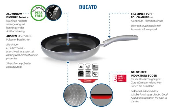 Ducato Pánev Ø 20 cm ELO 66520