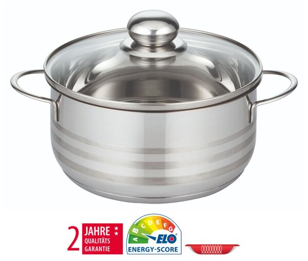 Brillant Hrnec Ø 16 cm, 1,6 l, nerezový ELO BASIC 22216