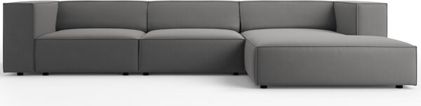 -25 % Dny MOMENTI– Cosmopolitan Design Sametová rohová pohovka Arendal 284 cm, pravá