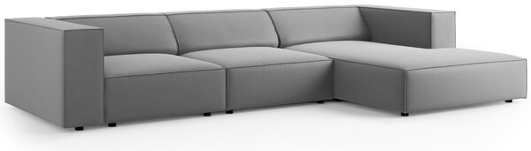 -25 % Dny MOMENTI– Cosmopolitan Design Sametová rohová pohovka Arendal 284 cm, pravá
