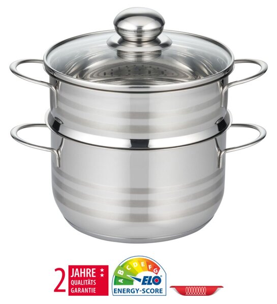Brillant Napařovací hrnec Ø 18 cm, 1,6/2,4 l, nerezový ELO BASIC 22718