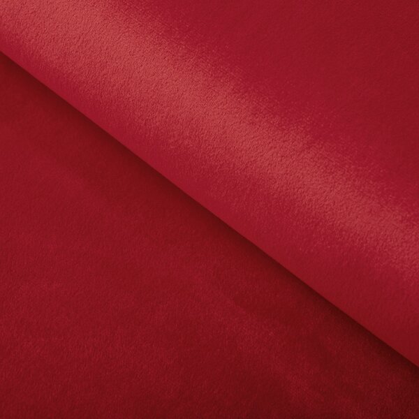Biante Sametový běhoun na stůl Velvet Premium SVP-038 Sytě červený 35x120 cm