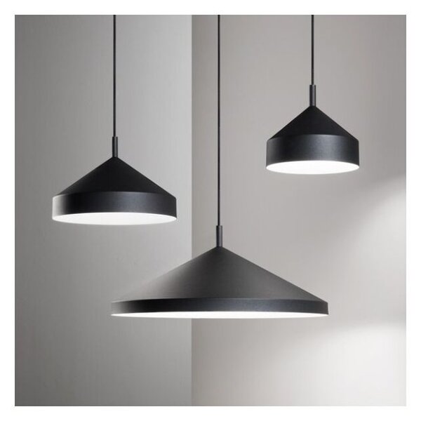 Ideal Lux 281582 YURTA závěsné svítidlo 1xE27 D500mm černá