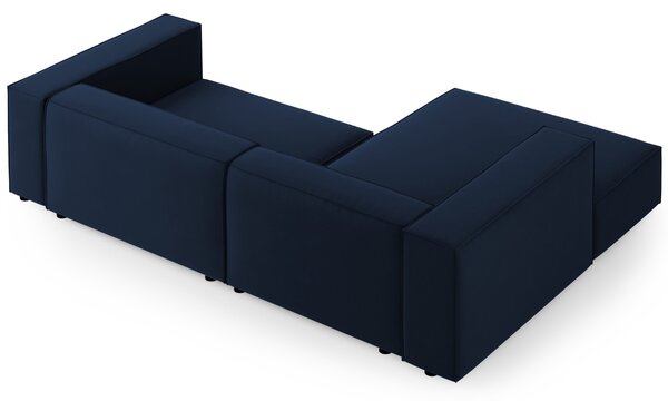 -25 % Dny MOMENTI– Cosmopolitan Design Sametová rohová pohovka Arendal 224 cm, levá