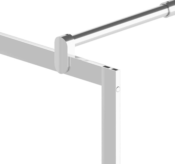 Zástěna do průchozí sprchy čiré ESG sklo 90 x 195 cm 146636