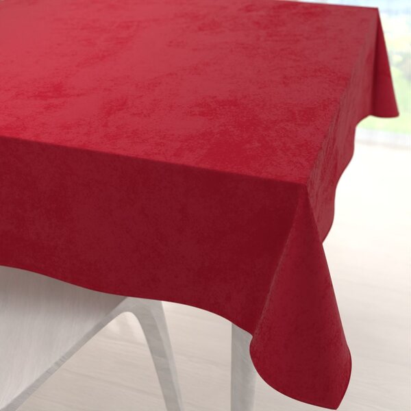 Biante Sametový čtvercový ubrus Velvet Premium SVP-038 Sytě červený 40x40 cm