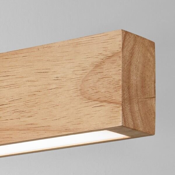 Ideal Lux 284477 CRAFT nástěnné svítidlo LED 13W 1550/1100lm 3000K černá, drevo