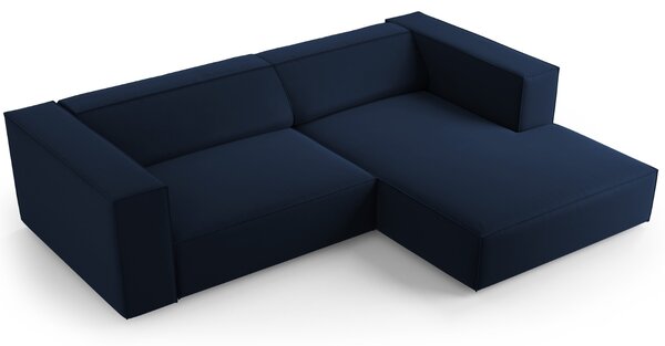 -25 % Dny MOMENTI– Cosmopolitan Design Sametová rohová pohovka Arendal 224 cm, pravá