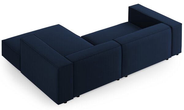 -25 % Dny MOMENTI– Cosmopolitan Design Sametová rohová pohovka Arendal 224 cm, pravá