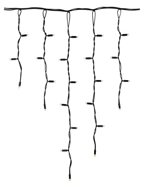 Světelné řetězy Markslöjd, Chrissline Extra Original, Černá