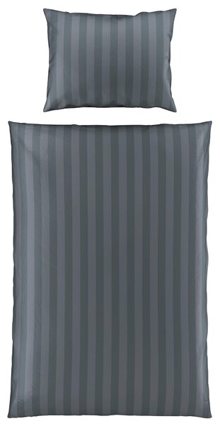 POVLEČENÍ, satén, šedá, 140/200 cm Dieter Knoll - Povlečení