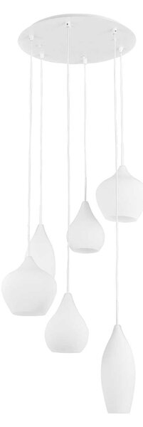 Ideal Lux Závěsné svítidlo SOFT SP6 BIANCO