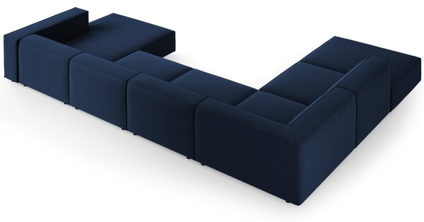 -25 % Dny MOMENTI– Cosmopolitan Design Sametová rohová pohovka Arendal 364 cm, levá