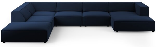 -25 % Dny MOMENTI– Cosmopolitan Design Sametová rohová pohovka Arendal 364 cm, levá