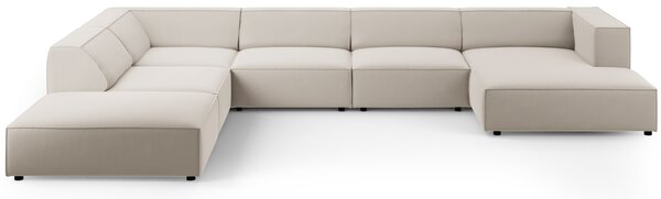 -25 % Dny MOMENTI– Cosmopolitan Design Sametová rohová pohovka Arendal 364 cm, levá