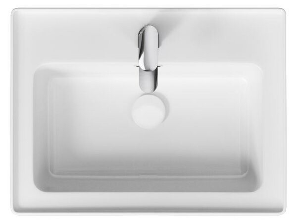 Cersanit Crea BOX skříňkové umyvadlo 60cm, bílá, K114-006