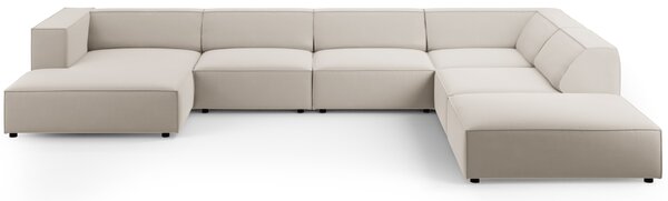 -25 % Dny MOMENTI– Cosmopolitan Design Sametová rohová pohovka Arendal 364 cm, pravá