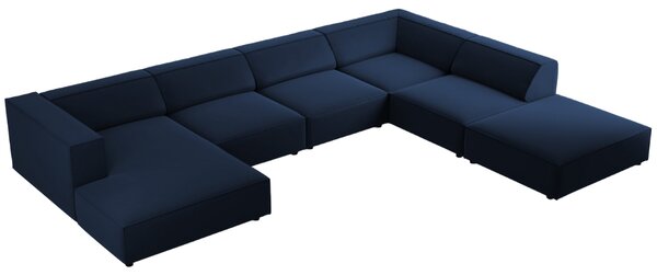 -25 % Dny MOMENTI– Cosmopolitan Design Sametová rohová pohovka Arendal 364 cm, pravá