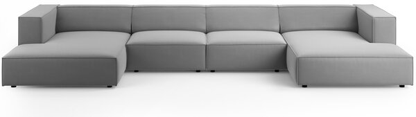 -25 % Dny MOMENTI– Cosmopolitan Design Sametová rohová pohovka Arendal 364 cm