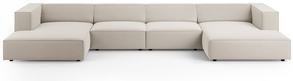 -25 % Dny MOMENTI– Cosmopolitan Design Sametová rohová pohovka Arendal 364 cm