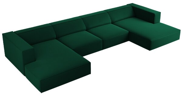 -25 % Dny MOMENTI– Cosmopolitan Design Sametová rohová pohovka Arendal 364 cm