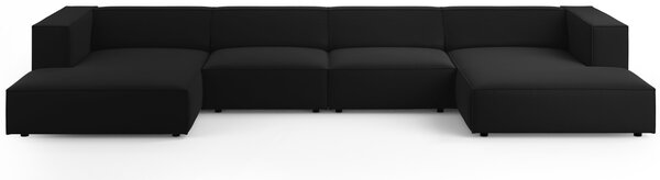 -25 % Dny MOMENTI– Cosmopolitan Design Sametová rohová pohovka Arendal 364 cm