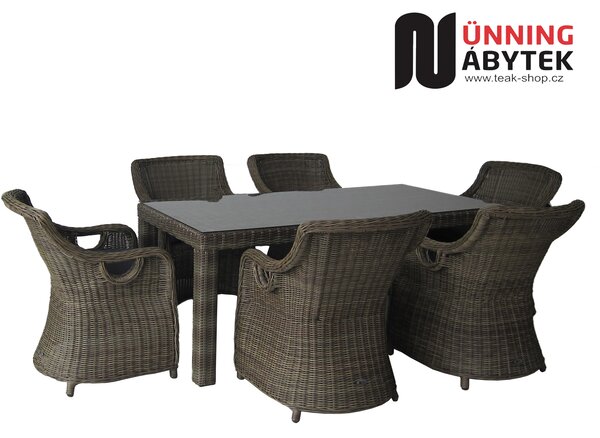 Umělý ratan Zahradní sestava Matinique Luxury