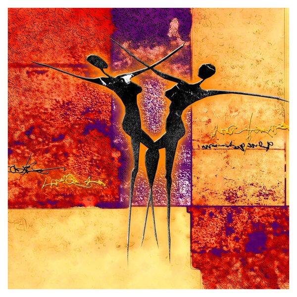 Obraz - Africké bohyně (30x30 cm)