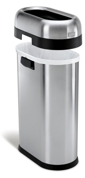 Odpadkový koš z nerezové oceli 50 l - simplehuman