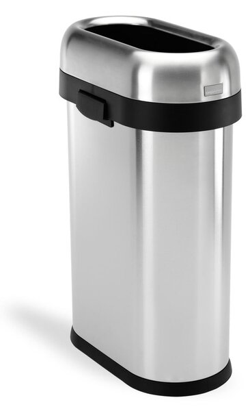 Odpadkový koš z nerezové oceli 50 l - simplehuman