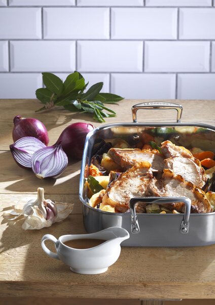 Le Creuset 96106026000000 Pekáč 3-ply čtvercový 26 cm