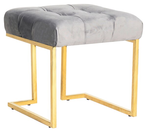 TABURET, kov, plast, 48/48/48 cm - Taburety, Online Only